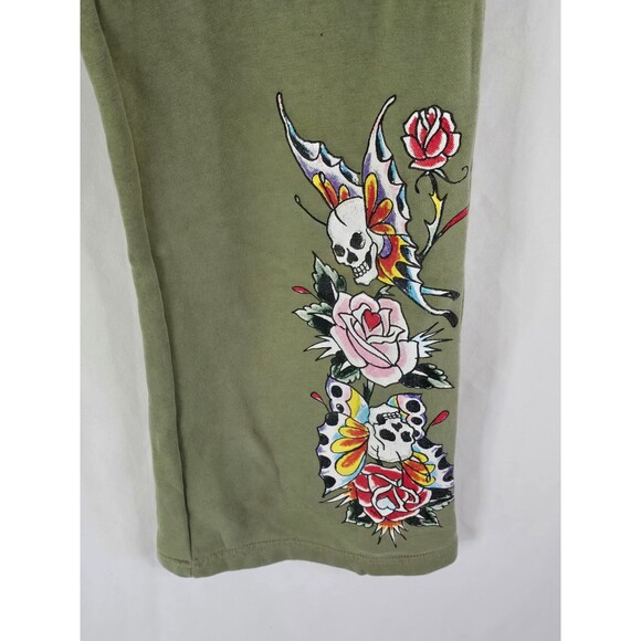 Ed Hardy Butterfly Sweat Pants - Picture 2 of 5